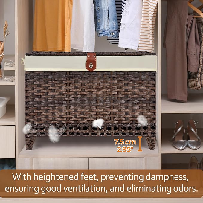 Honjourai Wicker Storage Basket - Image 3