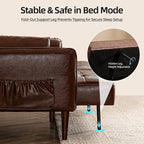 HALLYBEE Futon Sofa Bed, Sleeper Sofa, Small Couch - Image 8