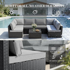 WWR Patio Furniture Set 7 Piece - Image 4