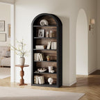 LITTLE TREE 6-Tier Bookcase, Large Freestanding Wooden Open Bookcase Bookshelf - Image 2