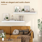 24 Inch Floating Shelves, 12 Inch Deep Floating Shelves - Image 5