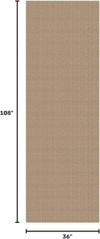 KOZYFLY Runners for Hallway 3x9, Wide Washable Runner Rug, Woven Non Slip - Image 2