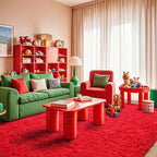 Pionblank 8x10 Rug for Living Room, Fluffy Plush Large Area Rug - Image 4