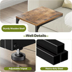 Simple Trending C Shaped End Table, TV Tray - Image 4