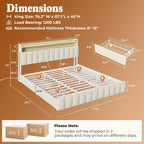PRAISUN Bed Frame King Size - Image 2