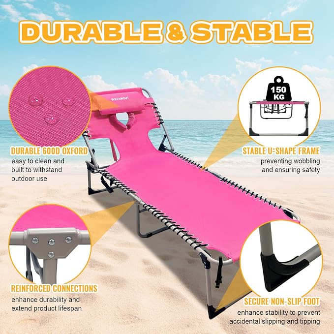 Backpack Sun Tanning Chair - Image 5