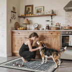 Washable Area Rug 3x5 for Bedroom Kitchen | Low Pile; Non Slip;Machine - Image 5