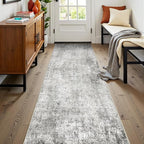 RELEANY Washable Runner 2'x8' Abstract Area Rug - Image 2