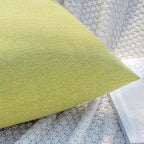 MIULEE Pack of 2 Decorative Outdoor Solid Waterproof Throw Pillow Covers Spring - Image 2