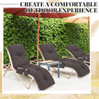 Kigley Outdoor Chaise Lounge Cushions - Image 8