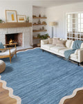 GarveeHome Scalloped Large 10x13 Area Rug by GarveeHome