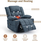 Korser 360° Swivel Rocker Recliner - Image 4