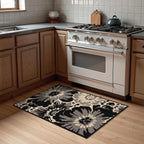 Findosom Washable Runner Rug 2x3, Non Slip High-Low Textured Floral Small - Image 9