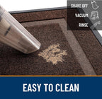 OLANLY Front Door Mat Outside 47x32, All-Season Heavy-Duty Rubber Doormat | - Image 6