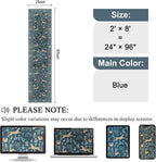 DUKINO 2x8 Washable Runner Rug, Non Slip Animal Kitchen Runner Rug, Low Pile - Image 2