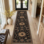 Vacuum-Friendly, 2x10 Washable Area Rug by meejou