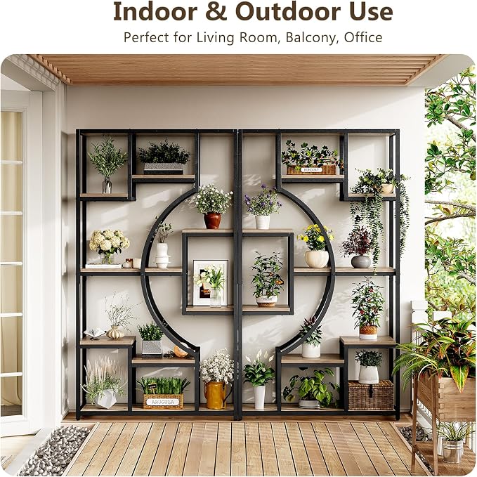 LGHM Industrial 5-Tier Bookshelf - Image 4
