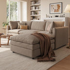 97" Cloud Couches for Living Room, 29.1" Deep Seat Modular Sectional Sofa - Image 6