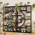 HolliWill 70.8" Tall Bookshelves Set of 2, Bedroom –Metal Frame & Anti-Tip & by WelcometoHolliWill