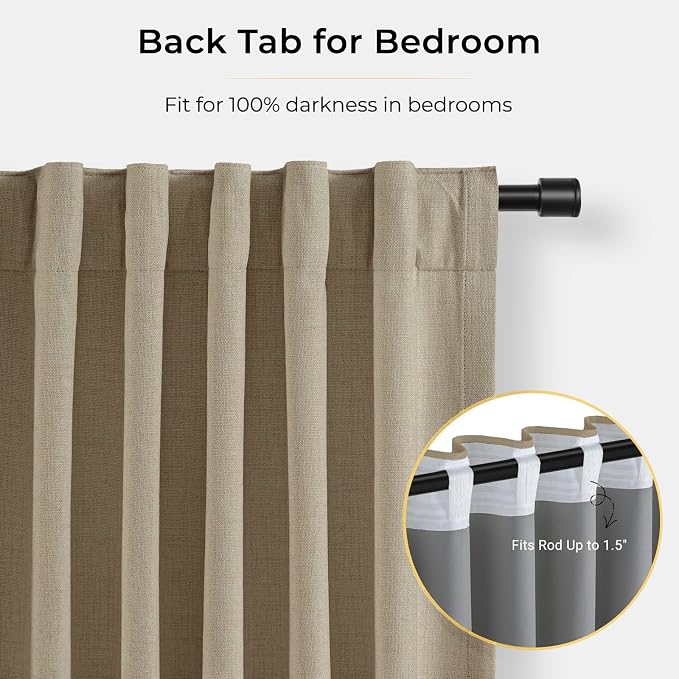 INOVADAY 100% Blackout Curtains - Image 6