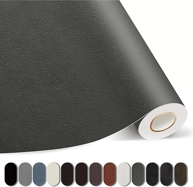 Kangshoon Leather Repair Patches, 17X158 Inch Self-Adhesive Leather Repair Tape by GiveYourFurnitureaNewLife