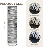 2'6 x 10' Runner Rug Non Slip, Washable Kitchen Rugs, Living Room, Long Rug - Image 2