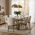 RIVOVA Modern Dining Chairs Set of 6, Comfortable Dining Room Chairs by RIVOVA
