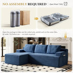 96" Sectional Couches for Living Room Cloud Couch Sofa - Image 5