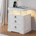 WOOVIVS Side Table with Gun Drawer by WOOVIVS