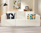 Modular Sectional Sofa 3-Seater Modular Couch by YourHomeDeservesMore