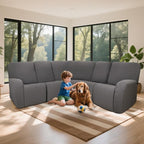 100% Waterproof Sectional Recliner Couch Covers - Image 2