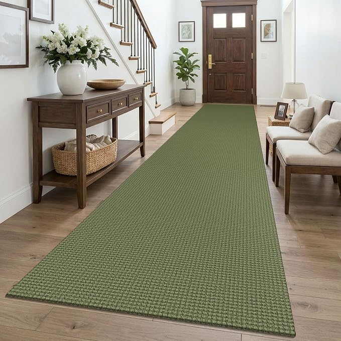 KOZYFLY 3x16 Runners Rugs for Hallway, Extra Long Washable Runner Rug, Non Slip by KOZYFLY