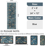 DUKINO 2x6 Runner Rug, Washable Animal Kitchen Rugs Non Slip, Low Pile - Image 2
