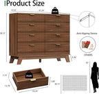 Xixini Fluted Dresser for Bedroom - Image 2