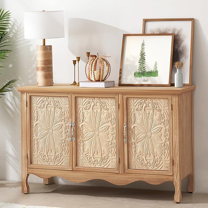 RoyalCraft Farmhouse Sideboard Buffet Cabinet - Image 3