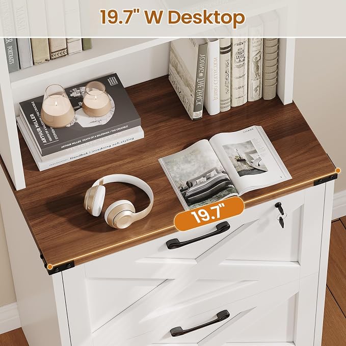 SEDETA 2 Drawer File Cabinet - Image 6