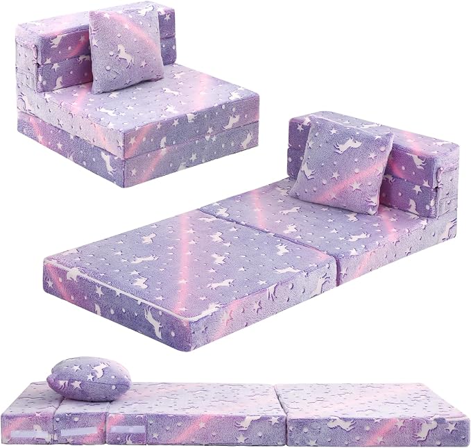 MeMoreCool Foldable Futon Chair Bed by MeMoreCool