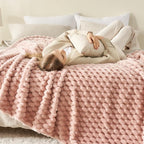 NEWCOSPLAY Fleece Clouds Cozy Throw Blanket - Image 3