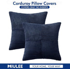 MIULEE Navy Blue Decorative Throw Pillow Covers - Image 8