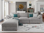 EASE MOOSE Sectional Modular Sofa, Comfty U Shape Sectional FSC Certified - Image 3
