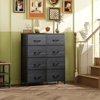 WLIVE Fabric Dresser for Bedroom, Tall Dresser - Image 8