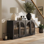 BELLEZE Set of 2 Modern Sideboard Buffet Cabinets - Image 5