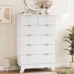 Xixini Fluted Dresser for Bedroom - Image 7