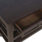 Jofran Brentwood Modern Transitional 50" Sofa Console Table - Image 4