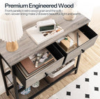 HOOBRO 29.5" Narrow Console Table - Image 6