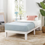 Mellow Naturalista Classic 12 Inch Solid Wood Platform Bed by MELLOW