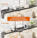 SUPERJARE 70 Inch Console Table - Image 5