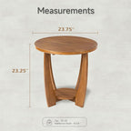 COZAYH Rustic Farmhouse End Table - Image 2