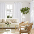 NICETOWN 100% Blackout Curtains 84 inches Long - Image 8