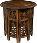 Solid Wood Accent End Table by COTTONCRAFT